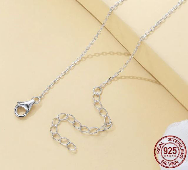 Necklace For Women Pendant Butterfly 925 Sterling Silver