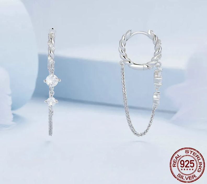 Sterling Silver Earrings For Women Drop Dangle