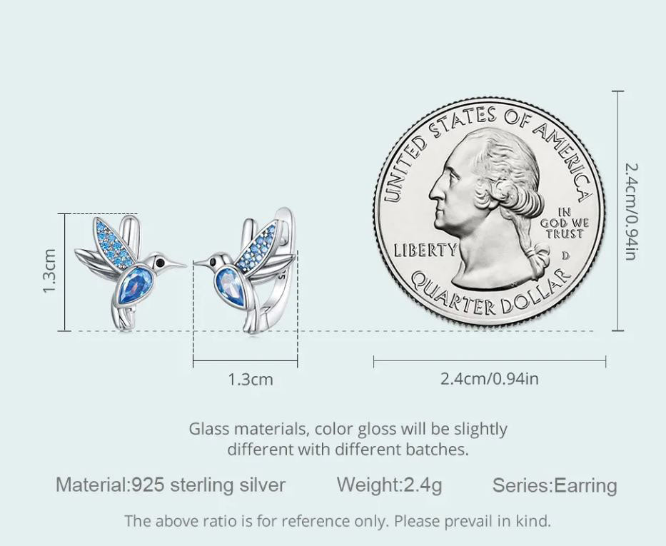 Earrings For Women Hoop Stud 925 Sterling Silver