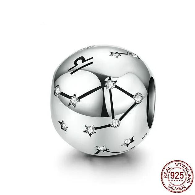 Twelve Constellations Star Charm Ireland Zodiac Sign