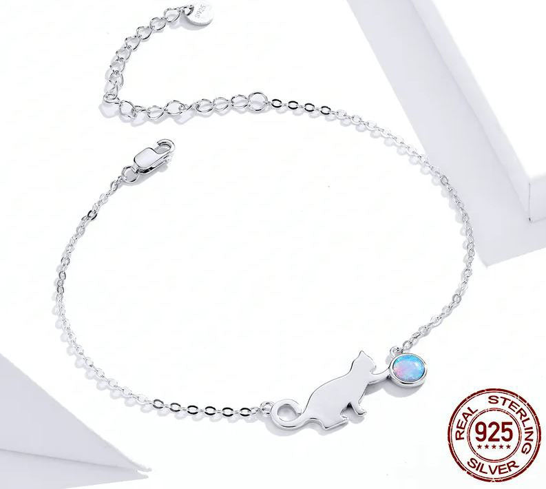 Bracelet For Women Woman Link Chain 925 Sterling Silver