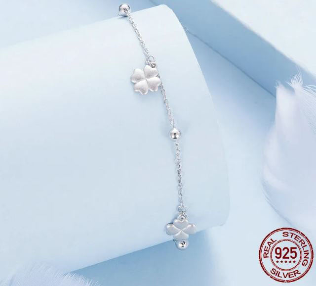 Bracelet For Women Woman Clover 925 Sterling Silver