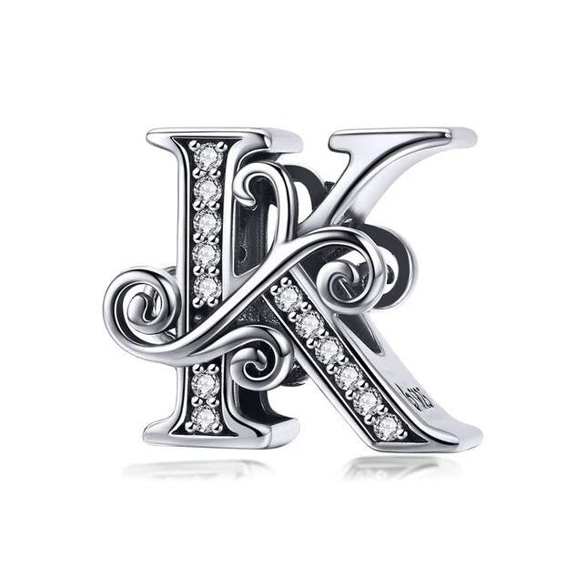 Alphabet Charm Ireland Letter K