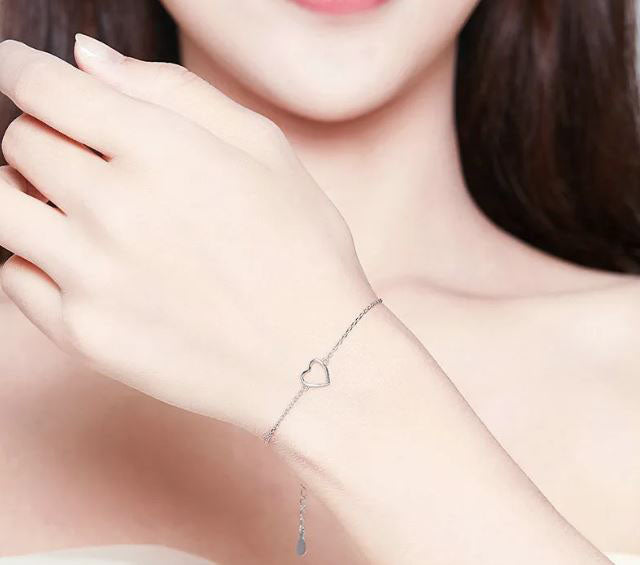 Heart Bracelet Woman Love Adjustable