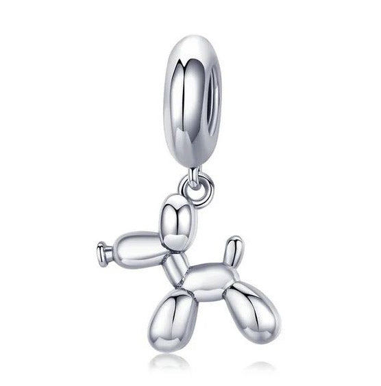 Sterling Silver Charm For Women Dog 