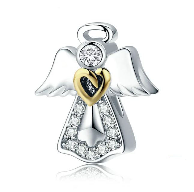 Guardian Angel Charm Heart Ireland