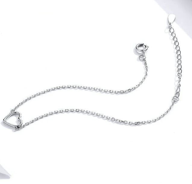 Bracelet For Women Woman Heart 925 Sterling Silver