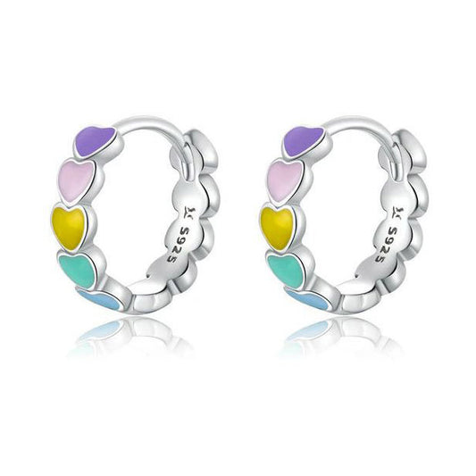 Earrings For Women Leverback Hoop 925 Sterling Silver