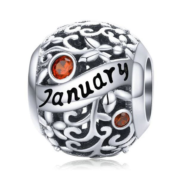 Month Charm Birth Stone january