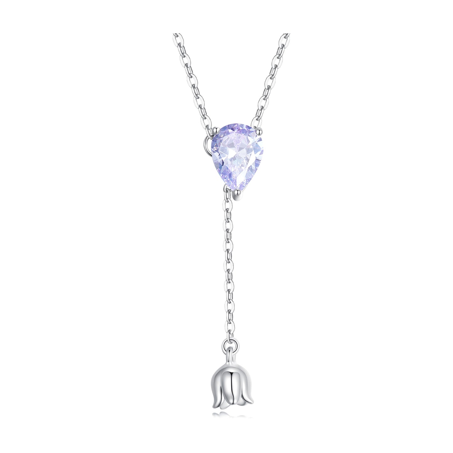 Lily Necklace - Graceful Elegance 