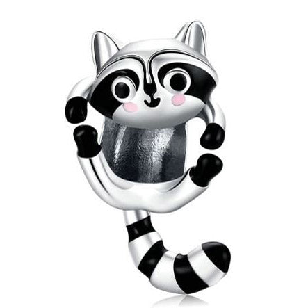 Little Raccoon Charm Enamel Ireland