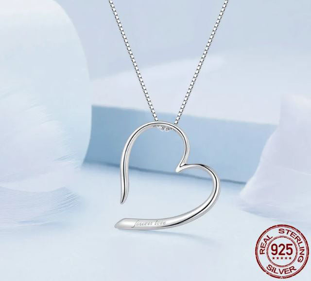 Necklace For Women Pendant Magic Heart 925 Sterling Silver