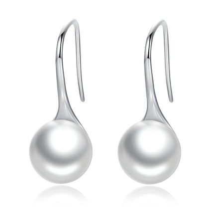 Simulated Pearl Earrings