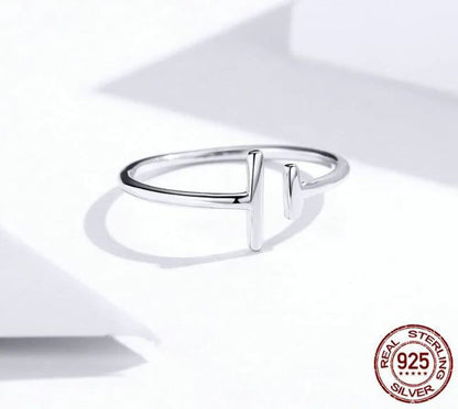 925 Sterling Silver Line Ring  