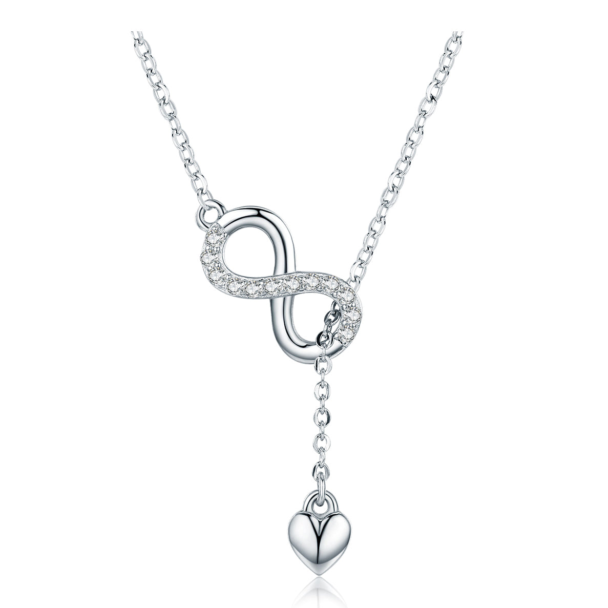 Silver Infinity Necklace