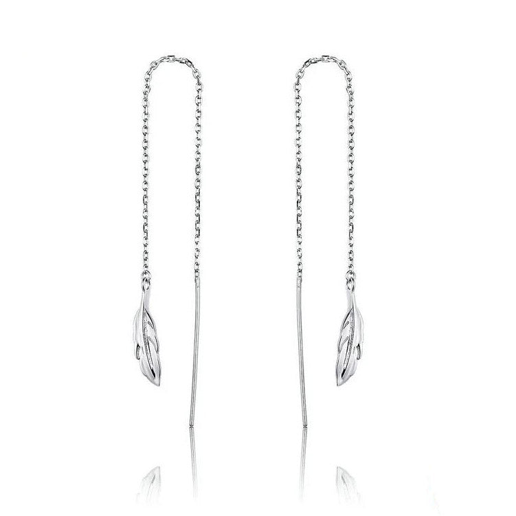 925 Sterling Silver Drop Earrings Dangle  Threader
