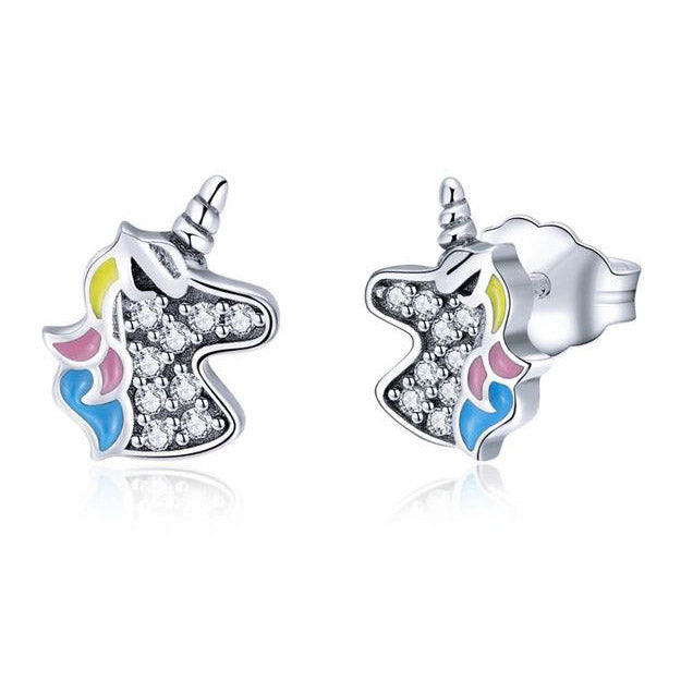 Unicorn Earrings Animal Stud