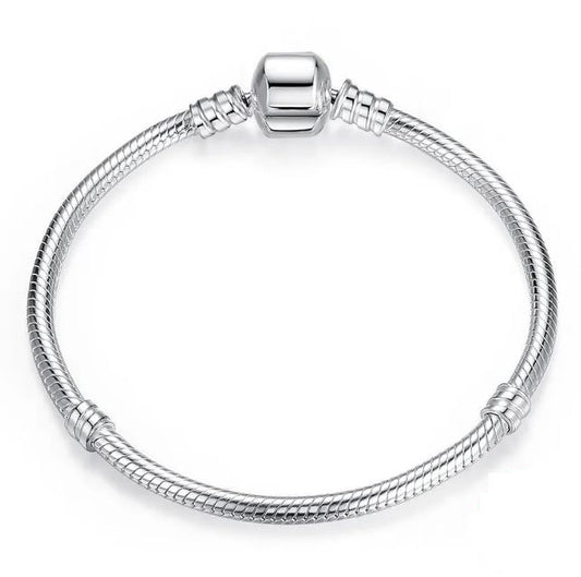 Sterling Silver Snake Chain Bracelet For Women 