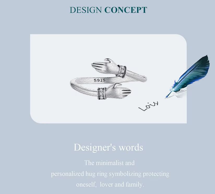hug ring design process overview image