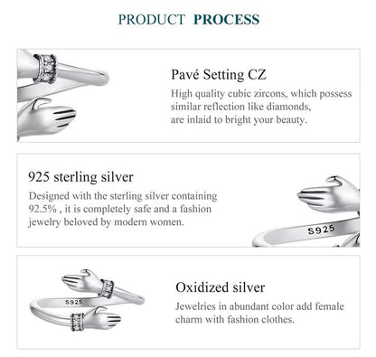 hug ring product details close view