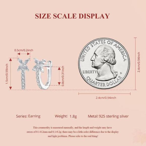 huggie earrings specifications size measurement