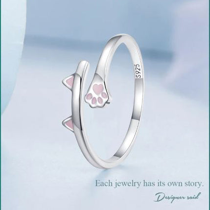 Lightweight adjustable cat ring
